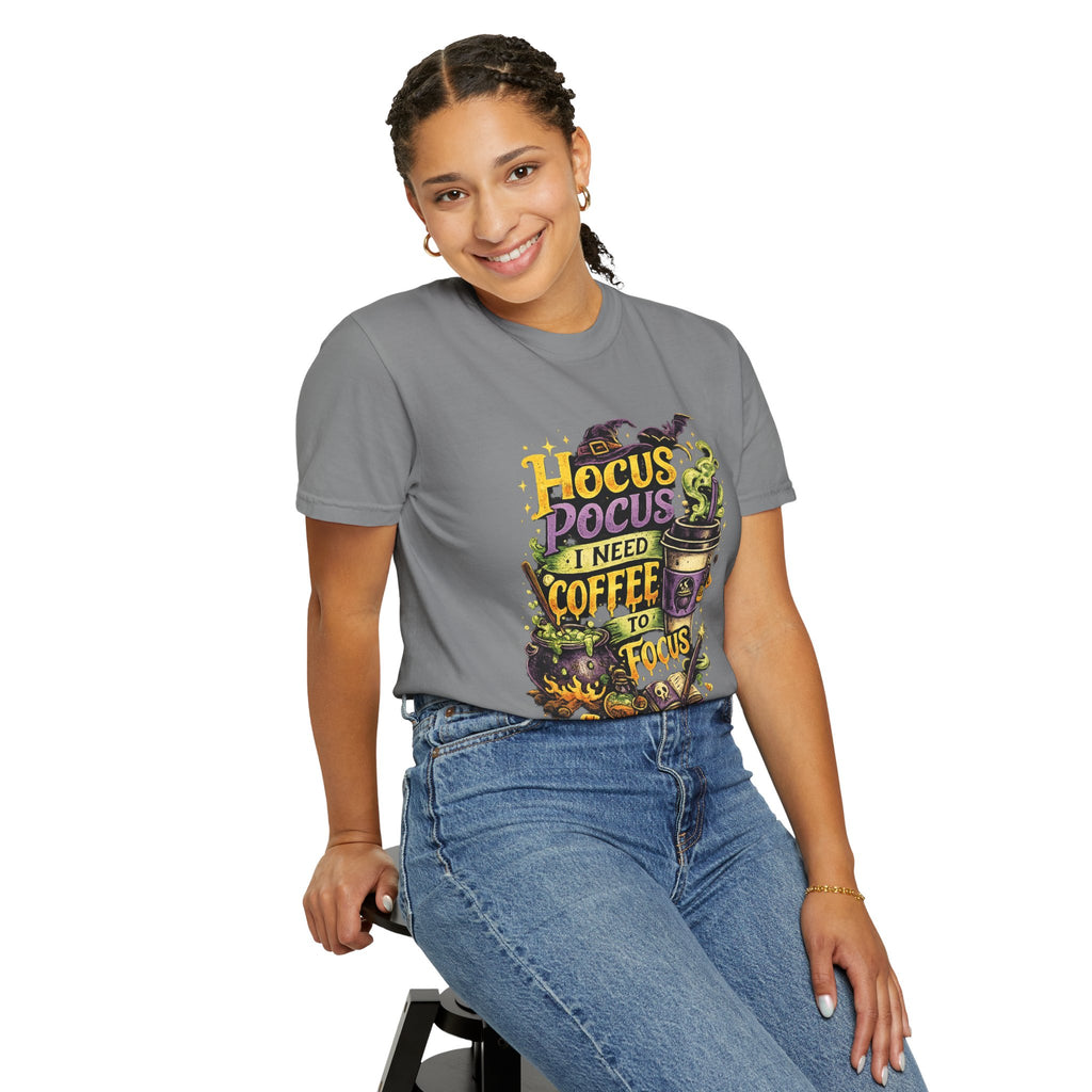 Hocus Pocus I Need Coffee To Focus T-Shirt