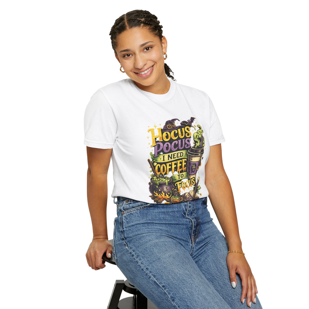 Hocus Pocus I Need Coffee To Focus T-Shirt