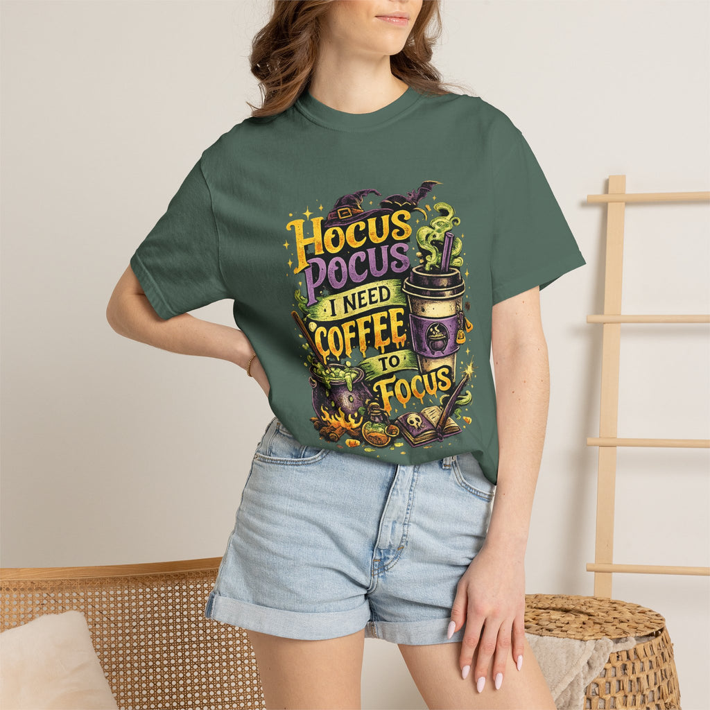 Hocus Pocus I Need Coffee To Focus T-Shirt