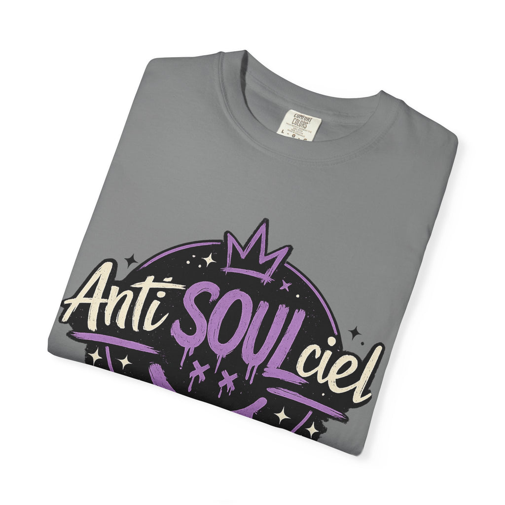 Anti SOULciel T-Shirt — Gothic Purple Crest Tee