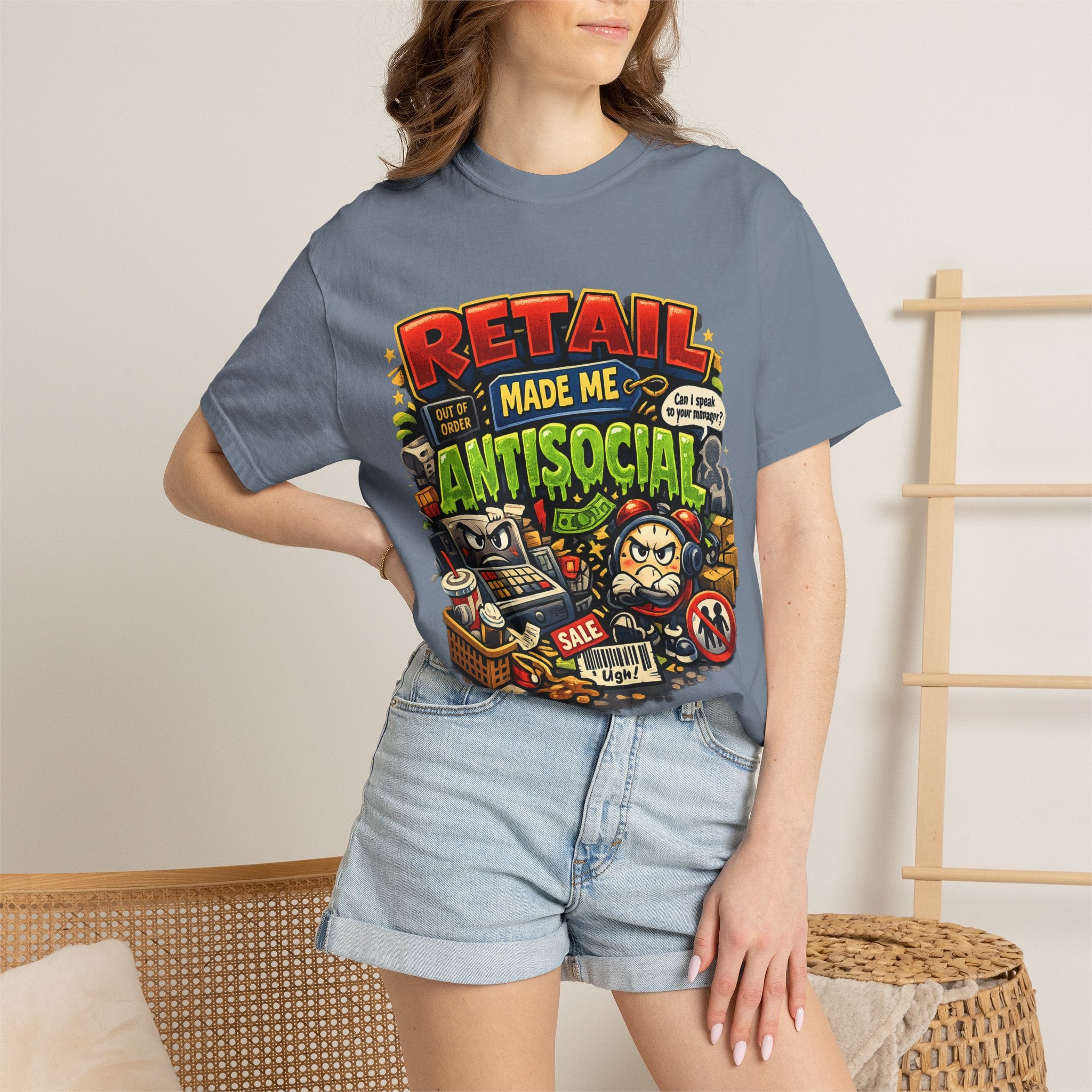 Retail Made Me Antisocial T-Shirt