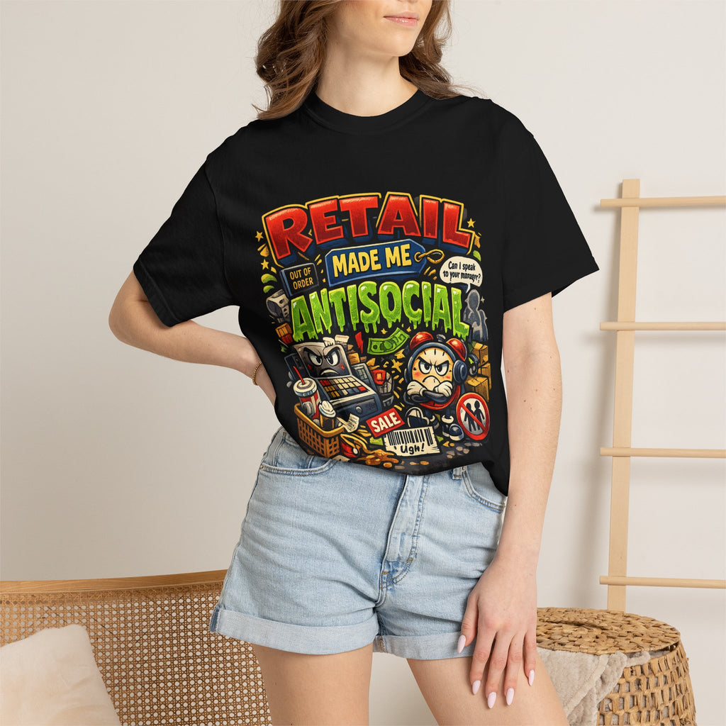 Retail Made Me Antisocial T-Shirt