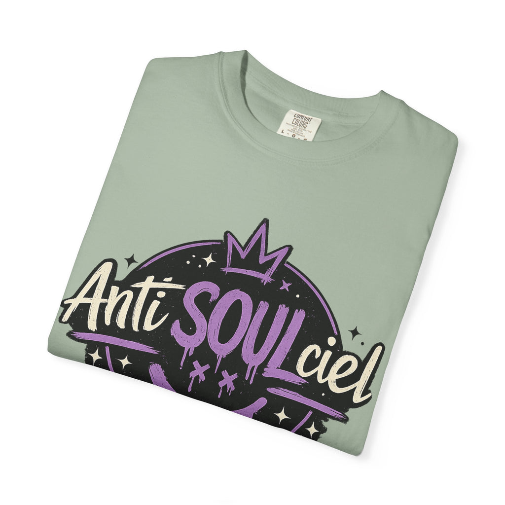 Anti SOULciel T-Shirt — Gothic Purple Crest Tee