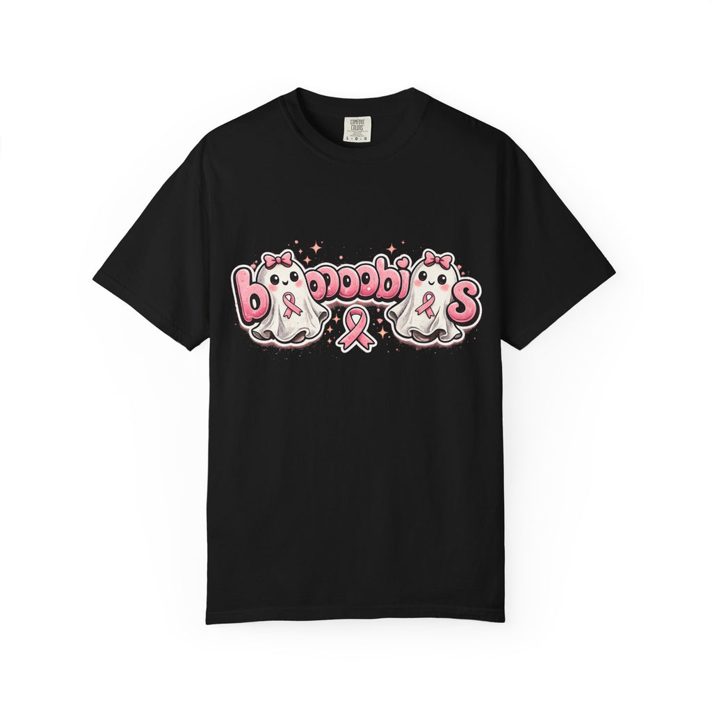 Breast Cancer Awareness 'Boobies' Ghost Tee