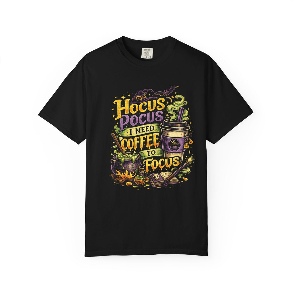 Hocus Pocus I Need Coffee To Focus T-Shirt