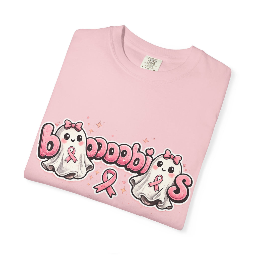 Breast Cancer Awareness 'Boobies' Ghost Tee