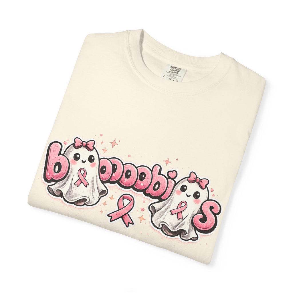 Breast Cancer Awareness 'Boobies' Ghost Tee