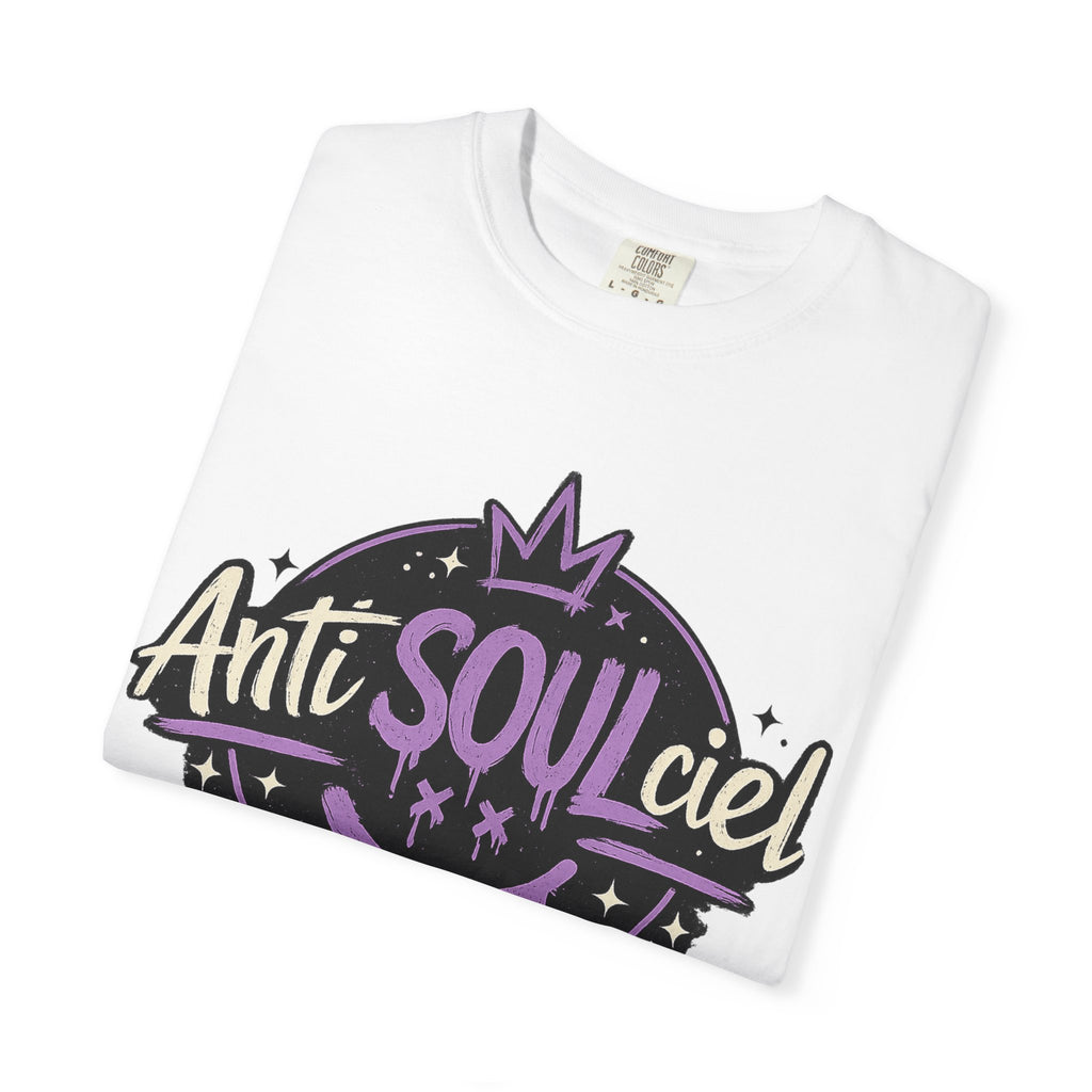 Anti SOULciel T-Shirt — Gothic Purple Crest Tee