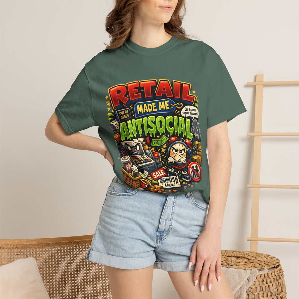 Retail Made Me Antisocial T-Shirt