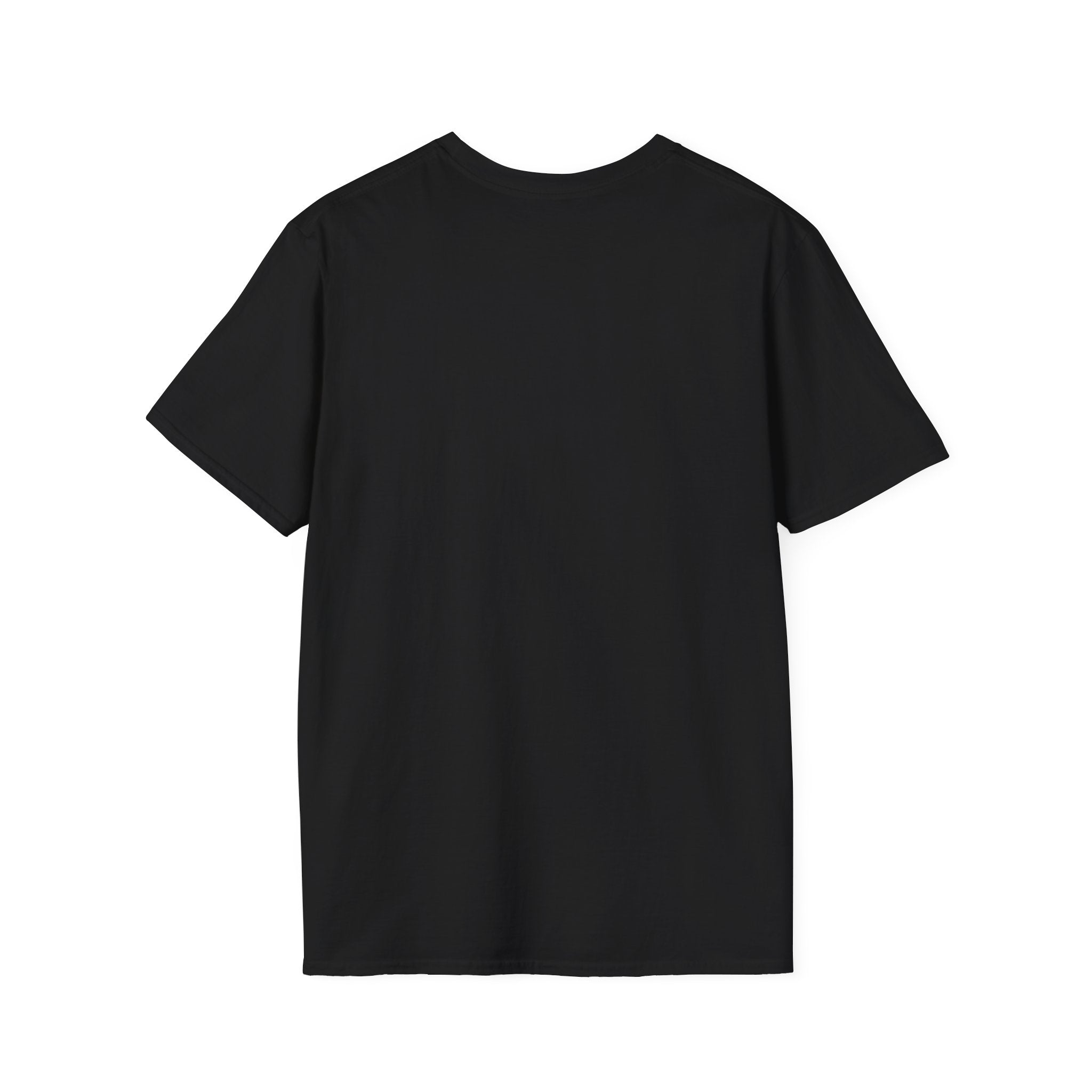 Witch Cat T-Shirt — Cute Black Cat on Broom Halloween Tee