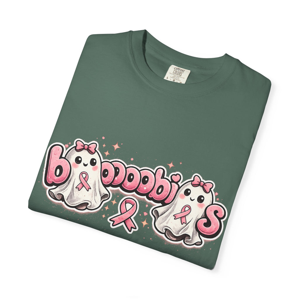 Breast Cancer Awareness 'Boobies' Ghost Tee