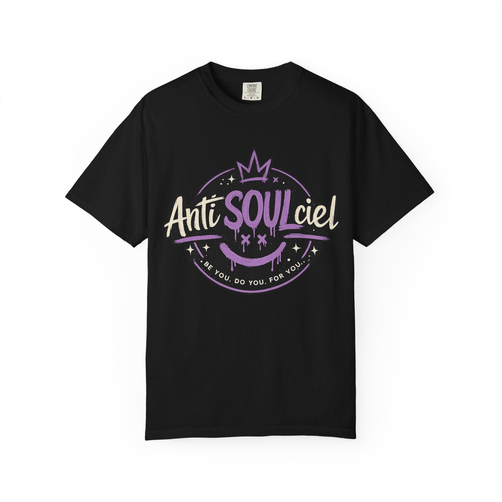 Anti SOULciel T-Shirt — Gothic Purple Crest Tee