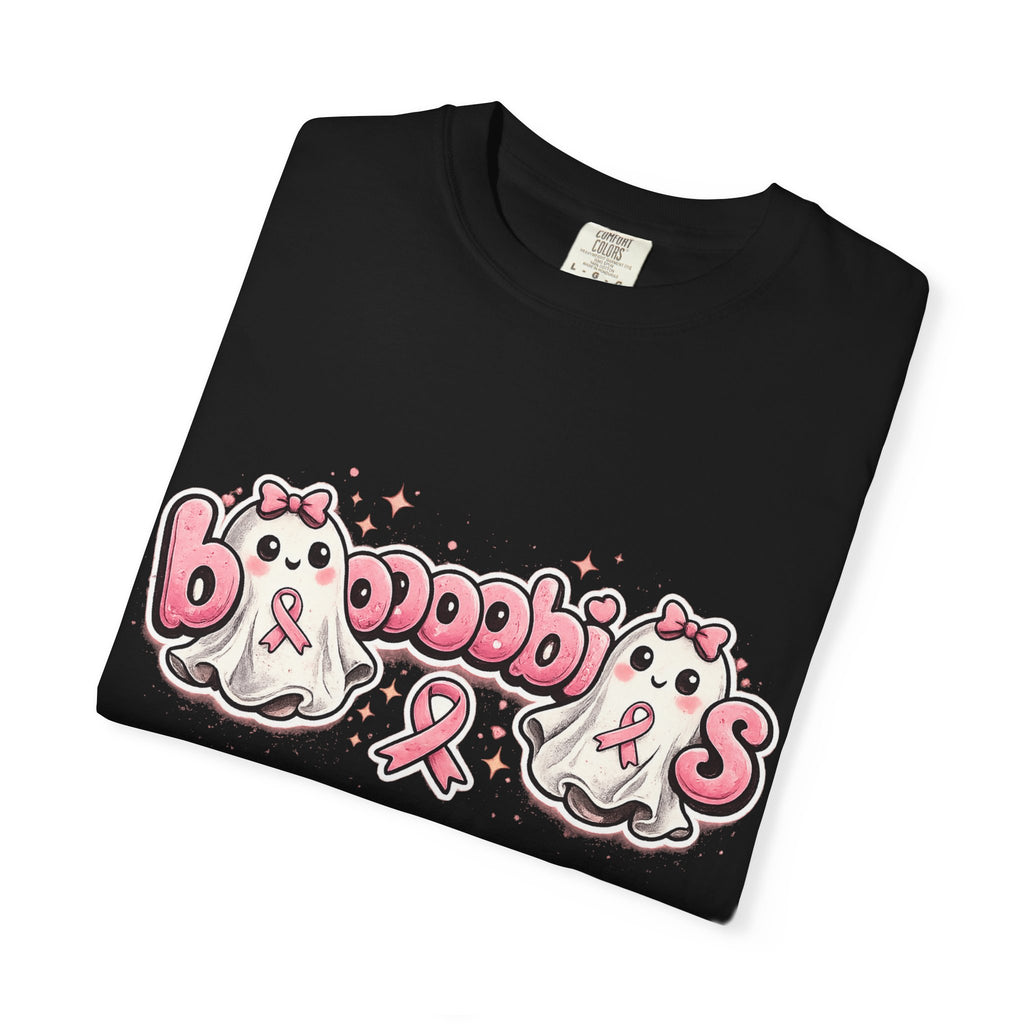 Breast Cancer Awareness 'Boobies' Ghost Tee