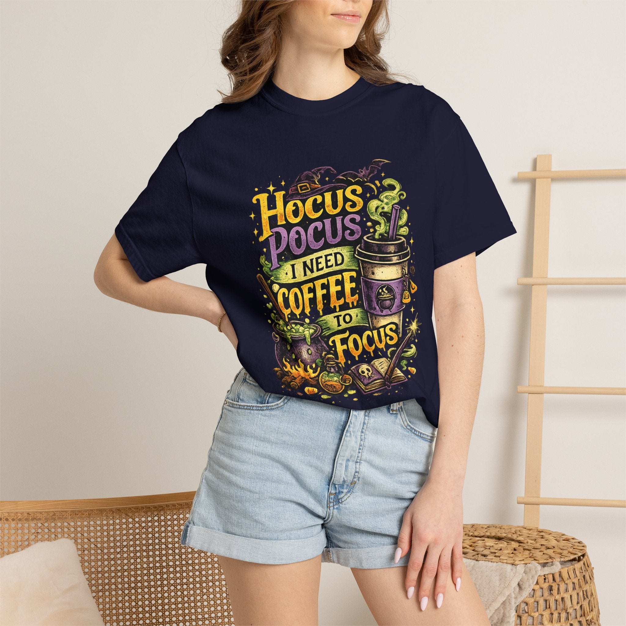 Hocus Pocus I Need Coffee To Focus T-Shirt