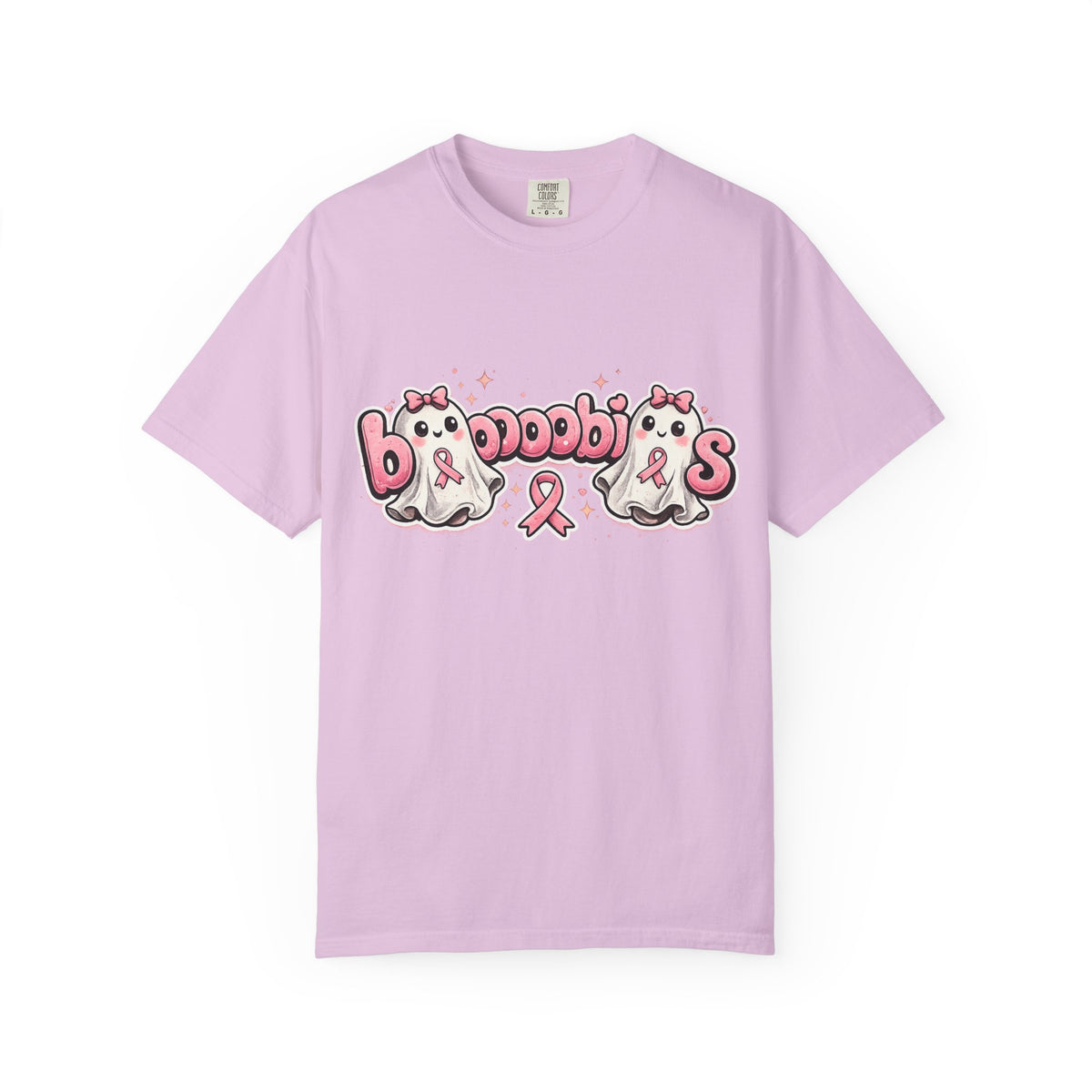 Breast Cancer Awareness 'Boobies' Ghost Tee