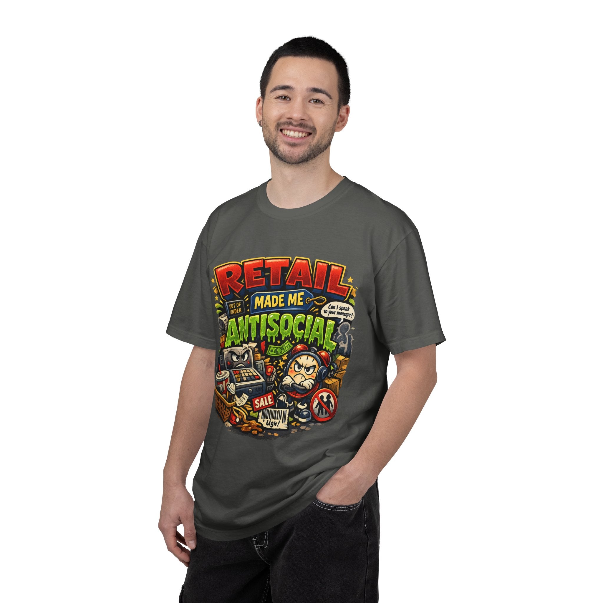 Retail Made Me Antisocial T-Shirt