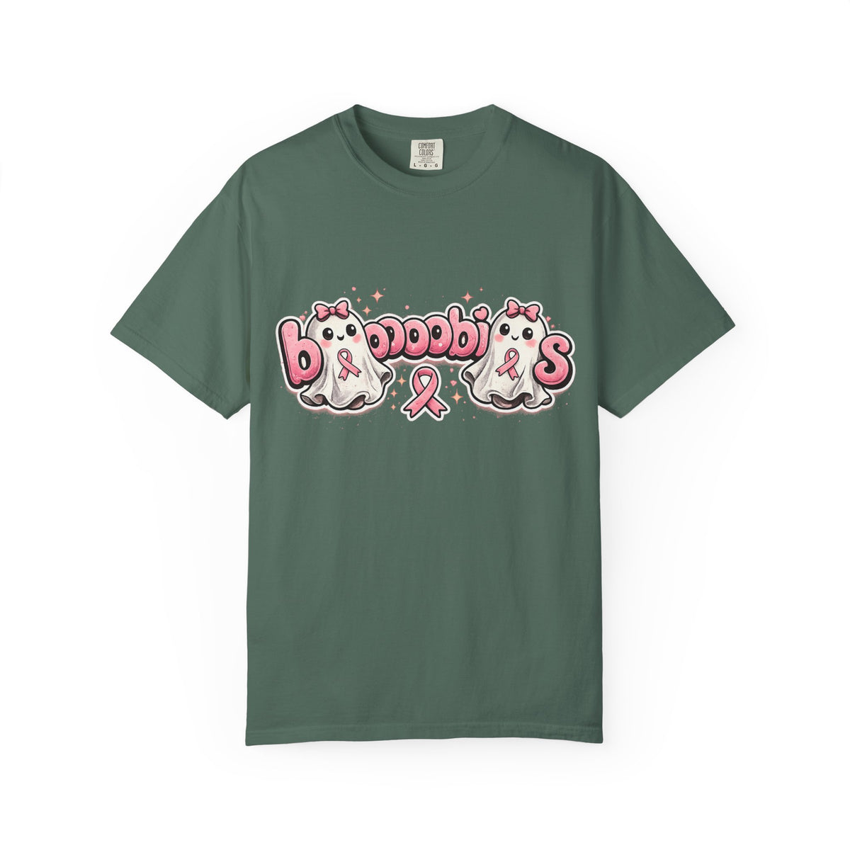 Breast Cancer Awareness 'Boobies' Ghost Tee