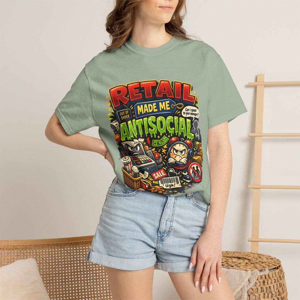 Retail Made Me Antisocial T-Shirt