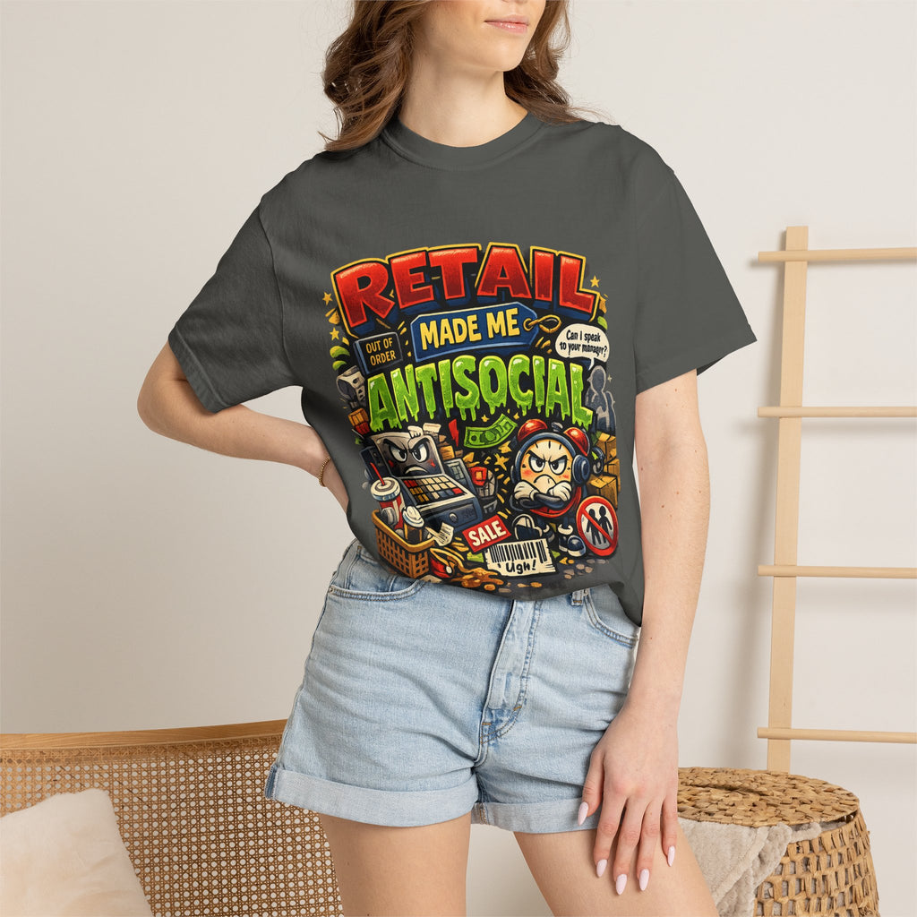 Retail Made Me Antisocial T-Shirt