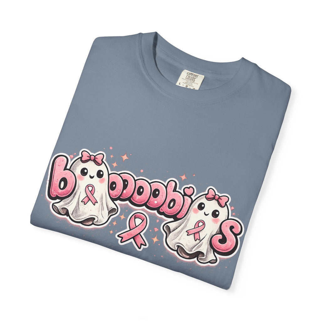 Breast Cancer Awareness 'Boobies' Ghost Tee