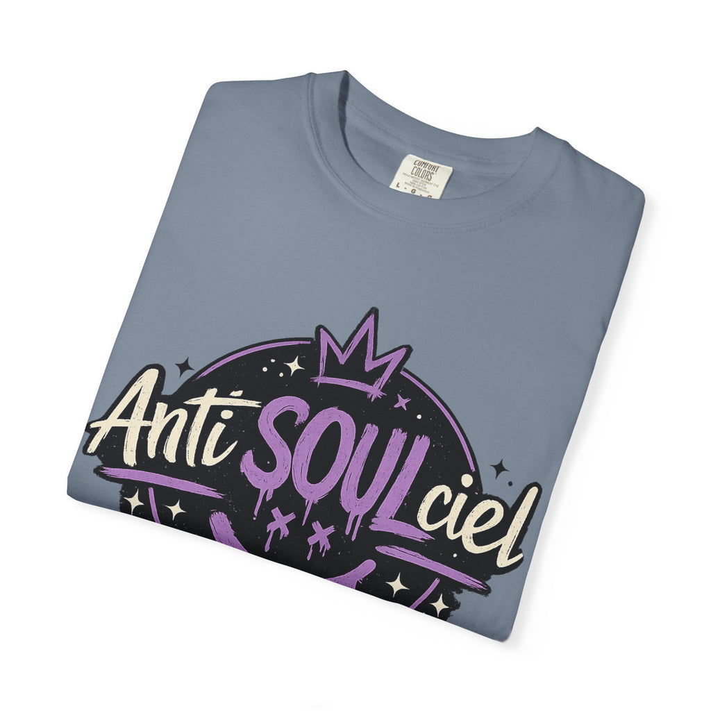 Anti SOULciel T-Shirt — Gothic Purple Crest Tee
