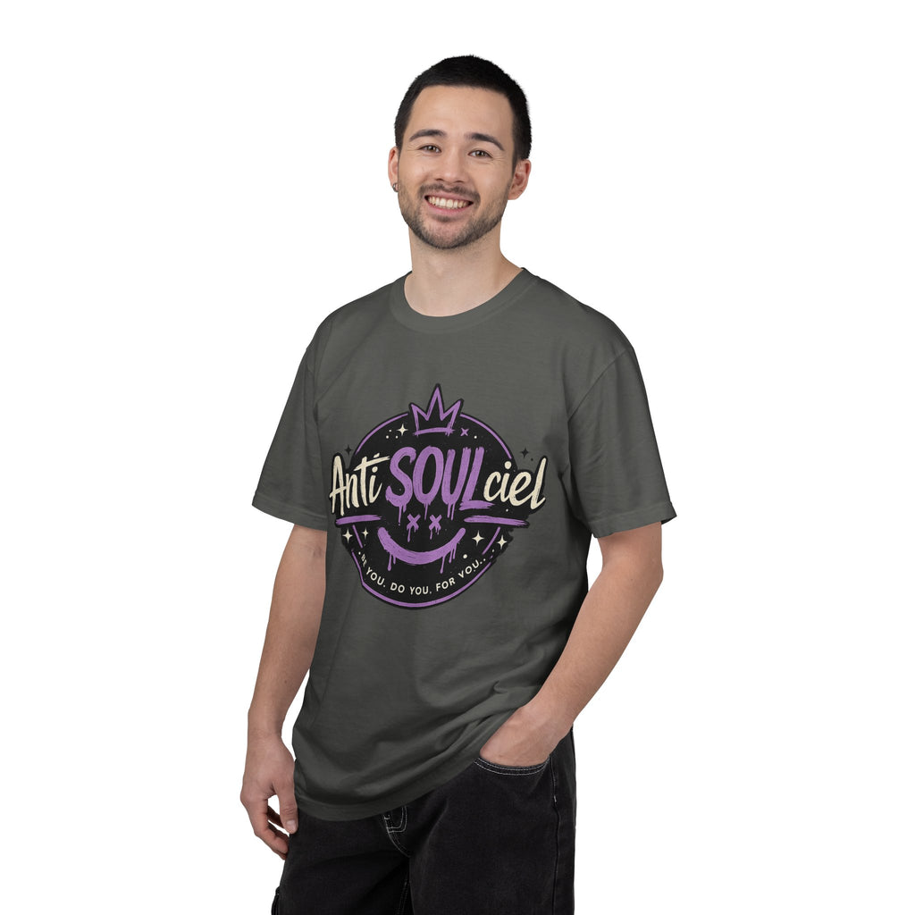Anti SOULciel T-Shirt — Gothic Purple Crest Tee