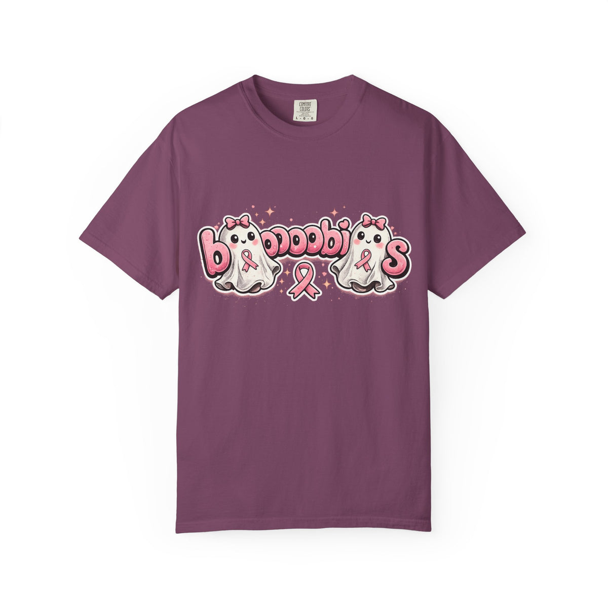 Breast Cancer Awareness 'Boobies' Ghost Tee