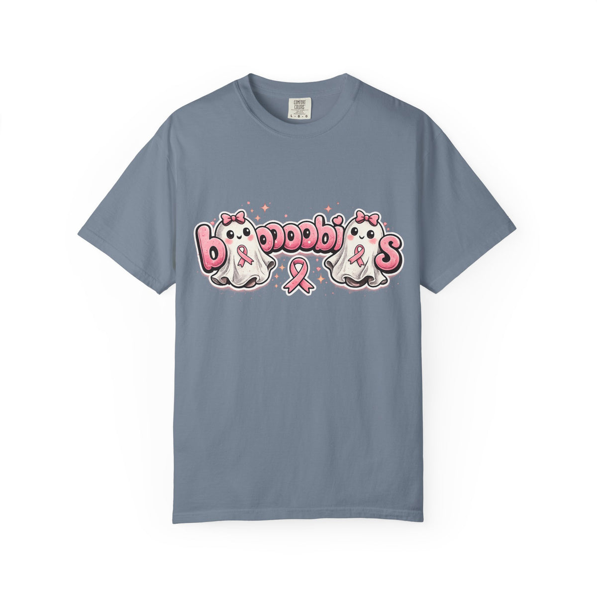 Breast Cancer Awareness 'Boobies' Ghost Tee