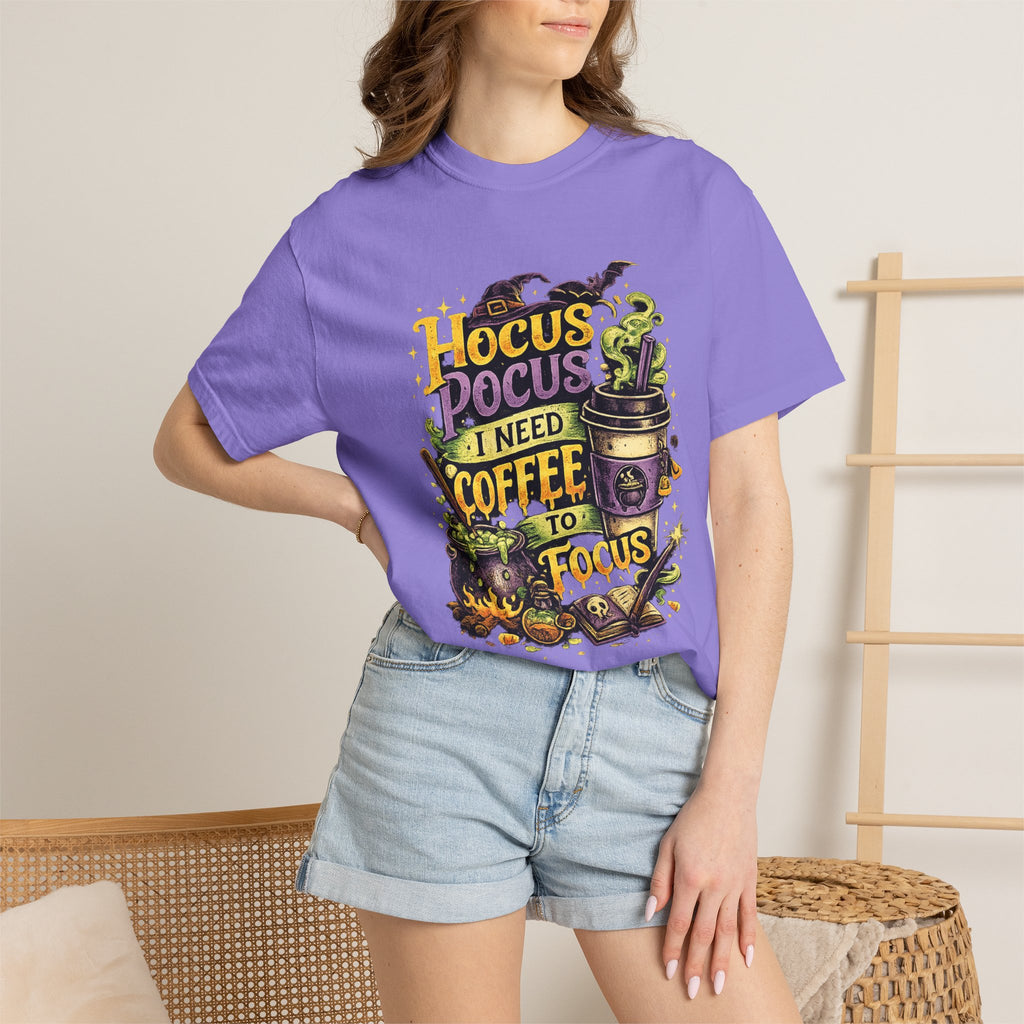 Hocus Pocus I Need Coffee To Focus T-Shirt