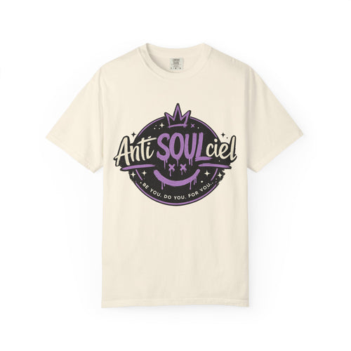Anti SOULciel T-Shirt — Gothic Purple Crest Tee
